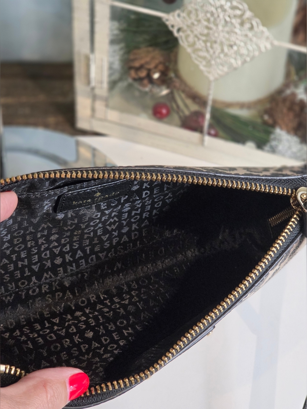 Kate Spade New York Grove Street Leopard Jane Crossbody Bag - Picture 10 of 11